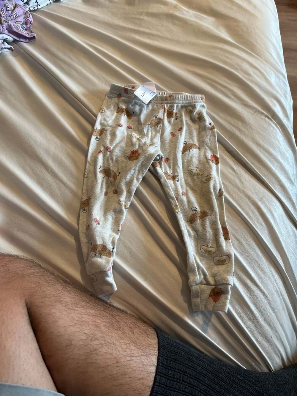 Carter's Child of Mine Breakfast Food Print Pajama Pants Size 12M